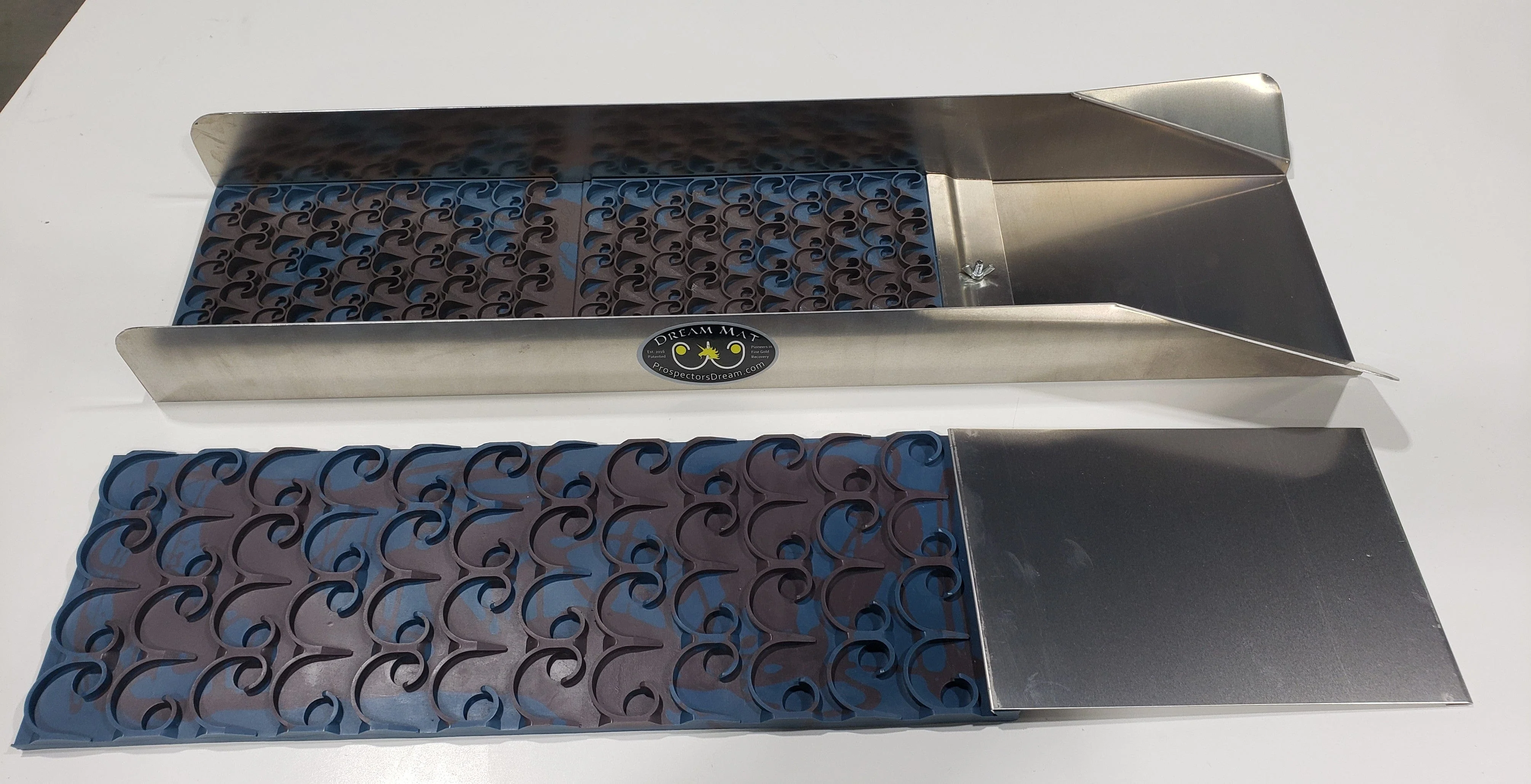 8X35 Sluice Box with Mini/Vortex Dream Mat Kit - Big Foot Series - Image 2