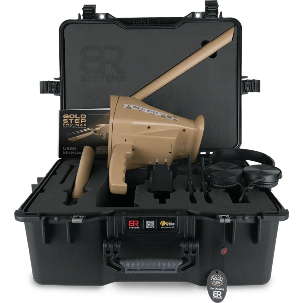 BR SYSTEMS Gold Step Pro Max Gold and Metal Detector - Image 6