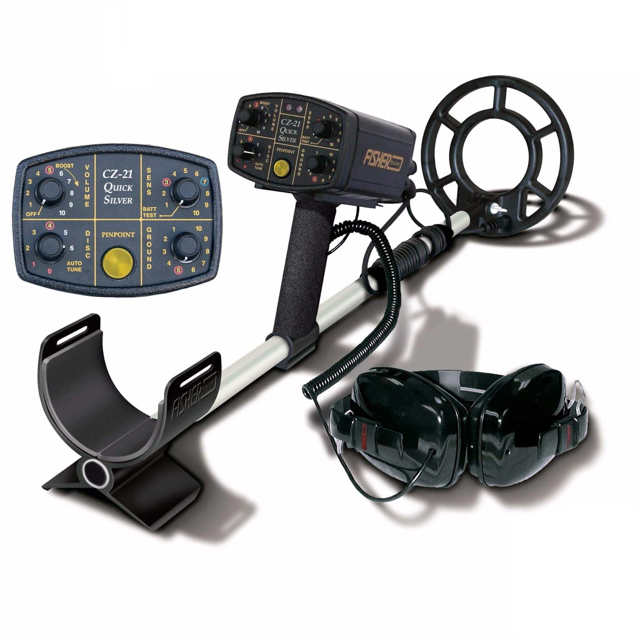 Fisher CZ-21 Metal Detector with 8" Concentric Search Coil - Image 3
