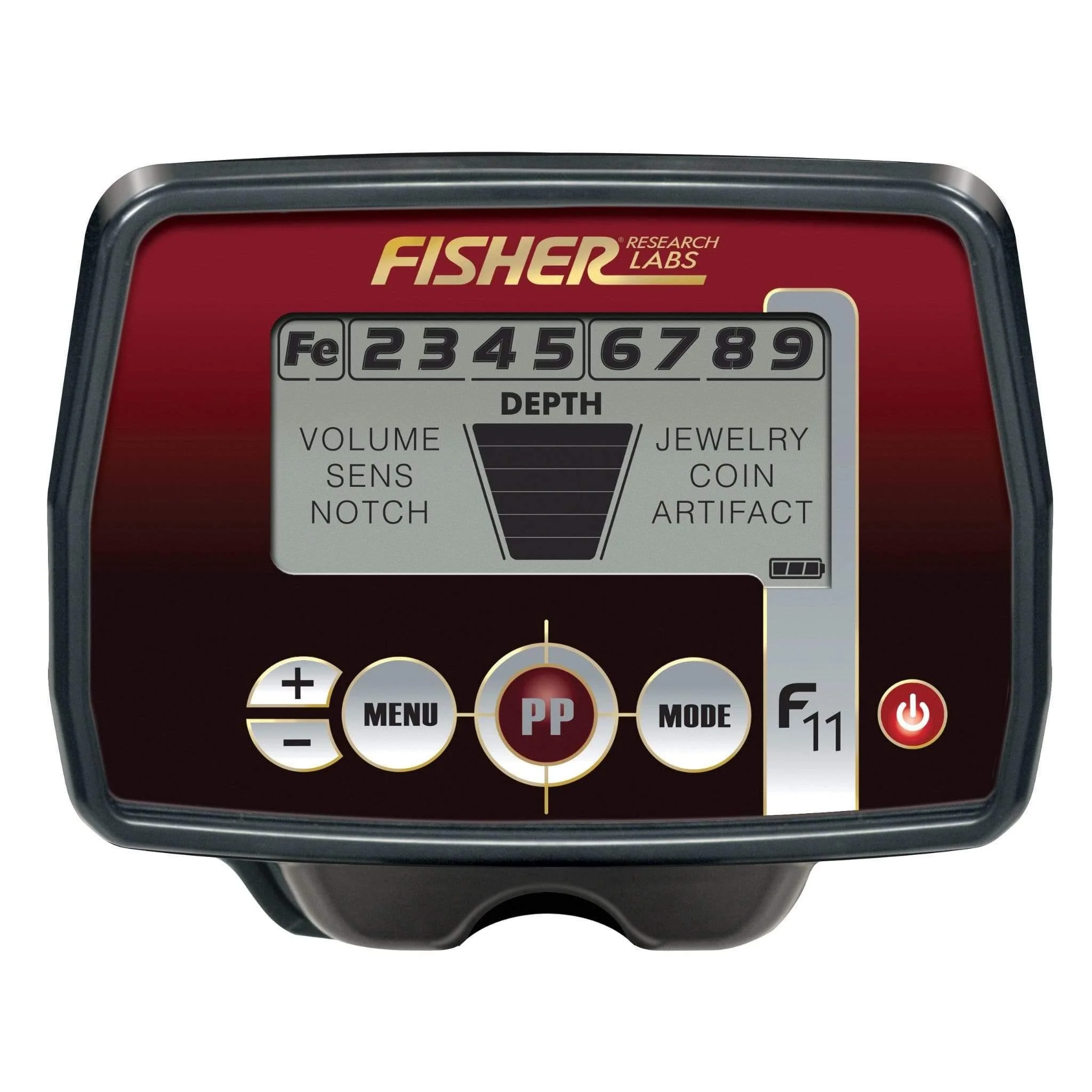 Fisher F11 Metal Detector with 11" DD Coil - Image 3