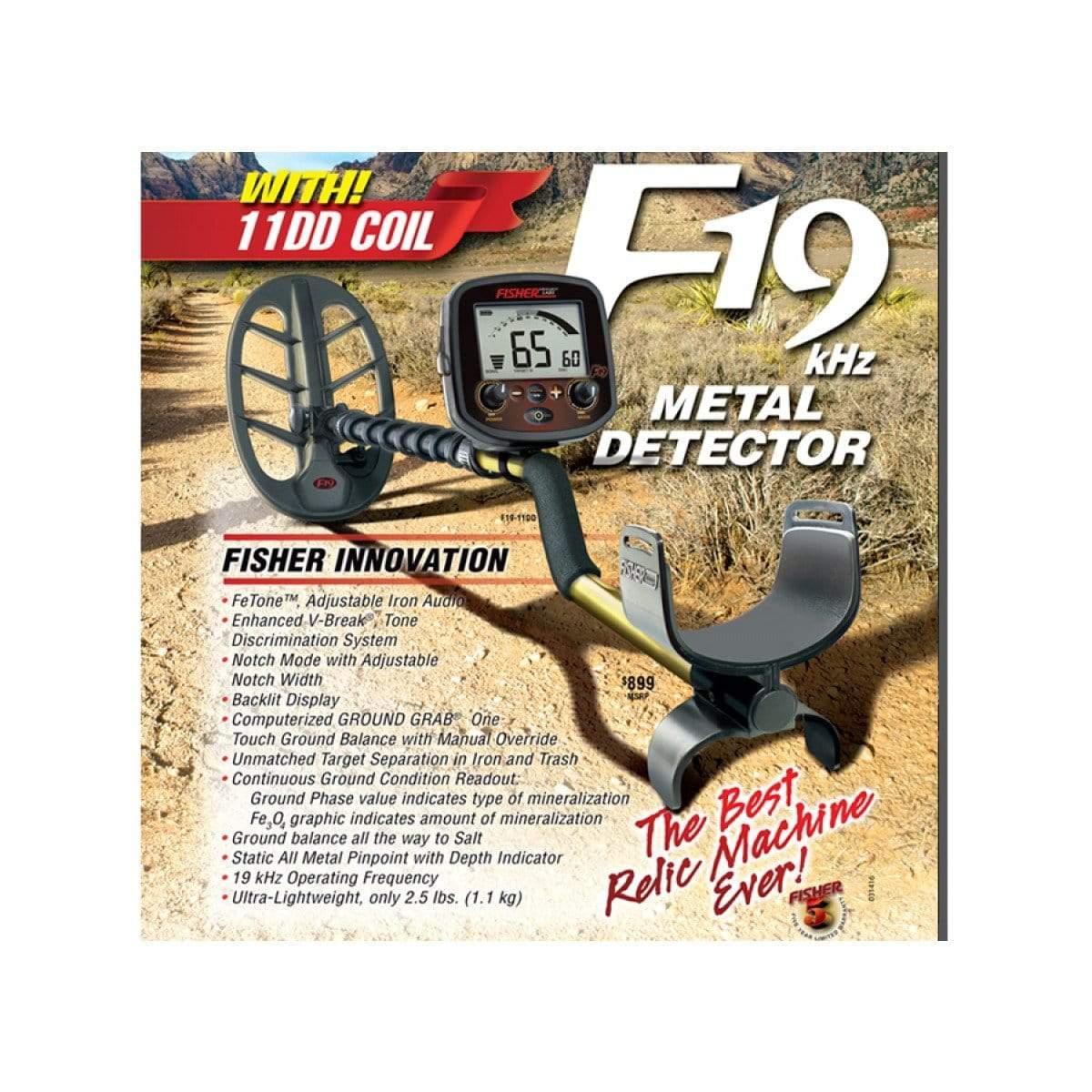 Fisher F19 11DD Metal Detector - Image 3