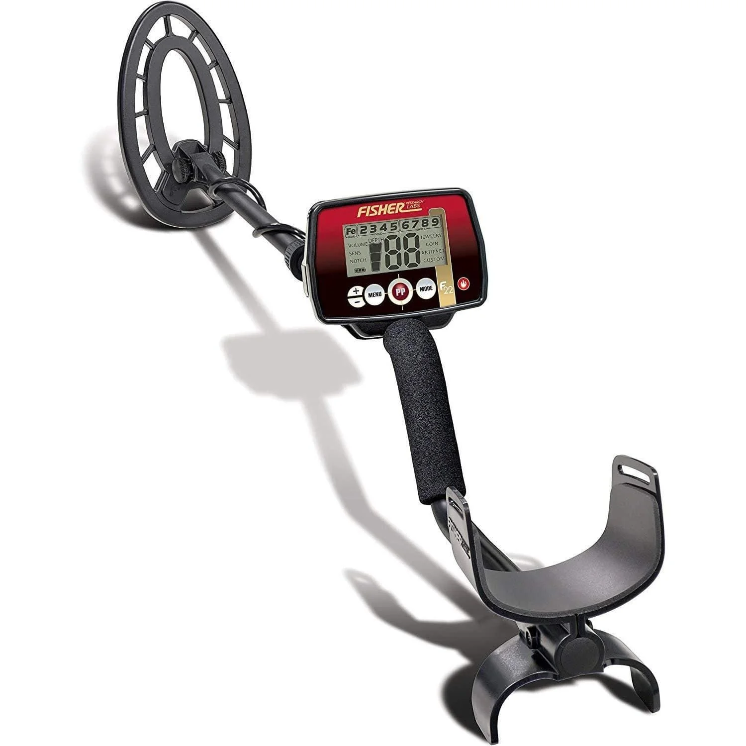 Fisher F22 Metal Detector with 9" Search Coil - Image 4