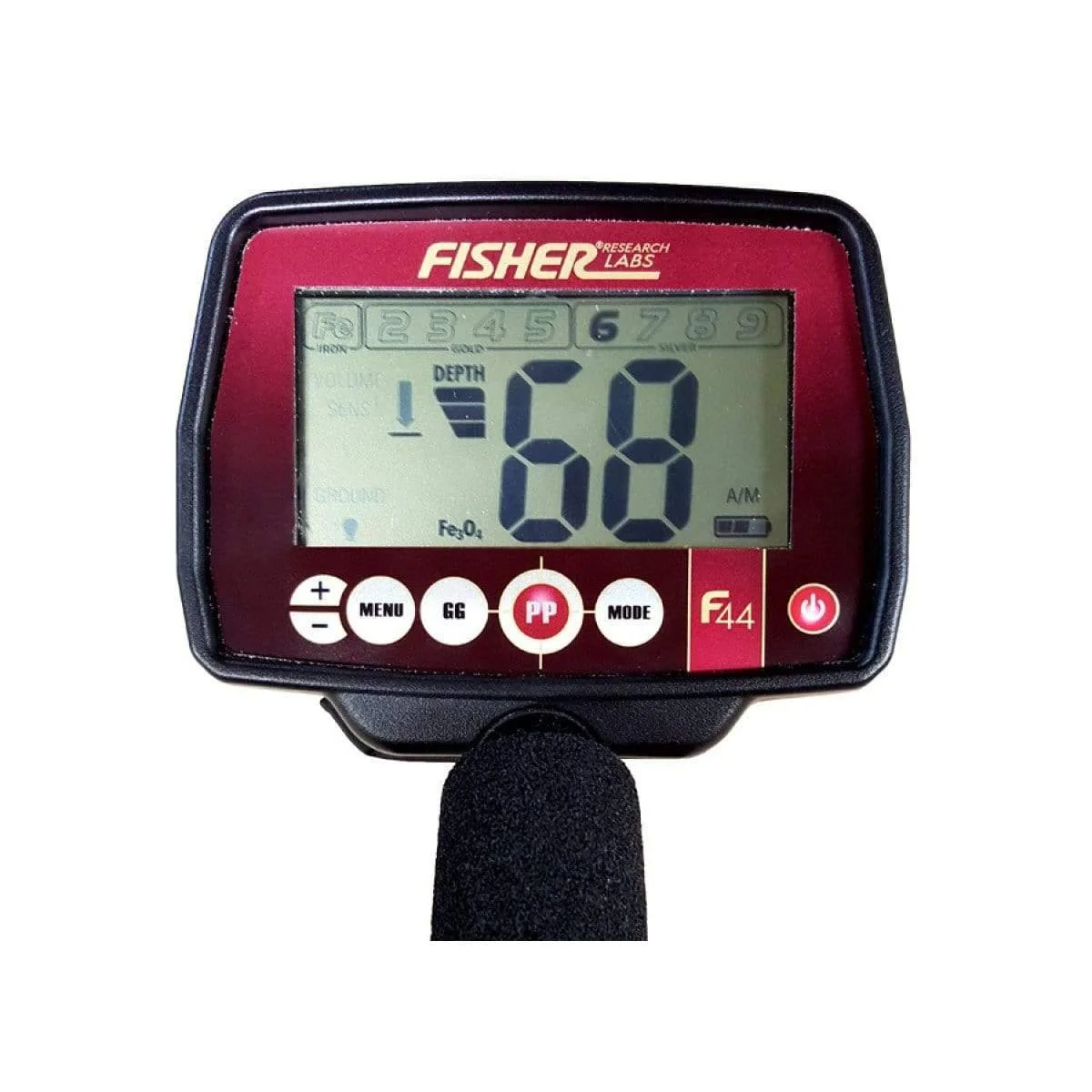 Fisher F44 Metal Detector with 11" DD Coil - Image 3