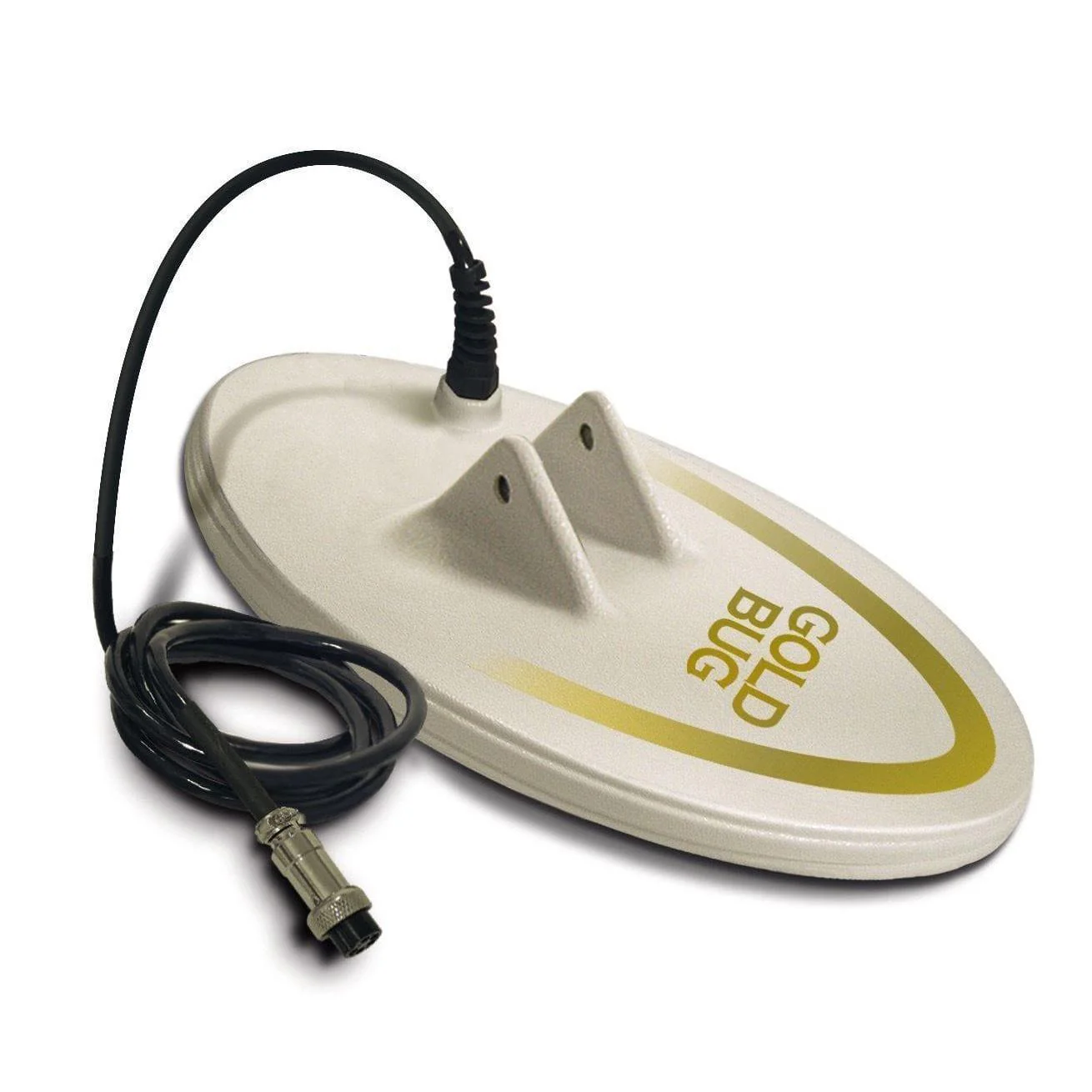 Fisher Gold Bug Series 10″ Solid Biaxial DD White Elliptical Coil