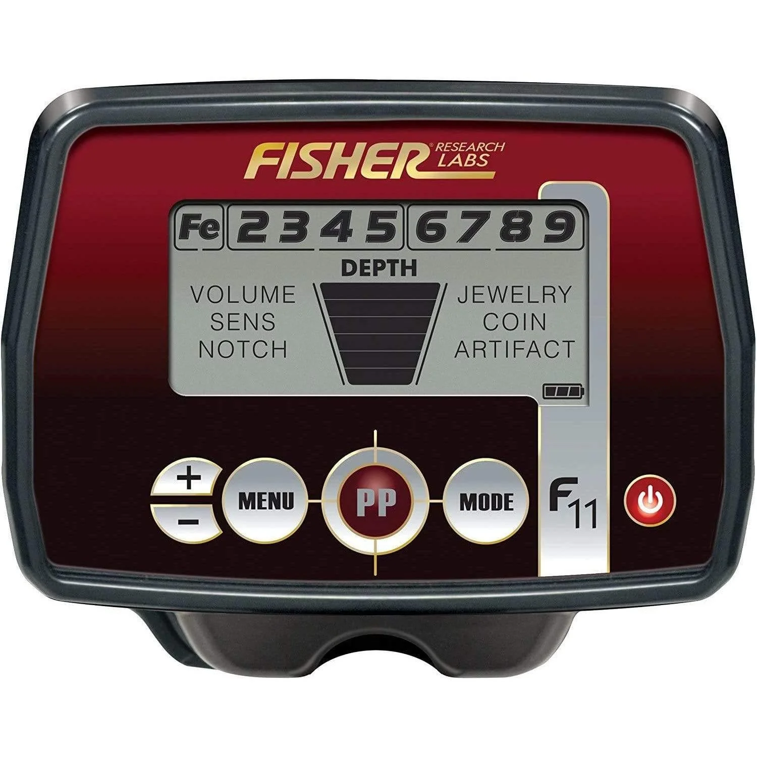 Fisher F11 Metal Detector with 7" DD Coil - Image 5