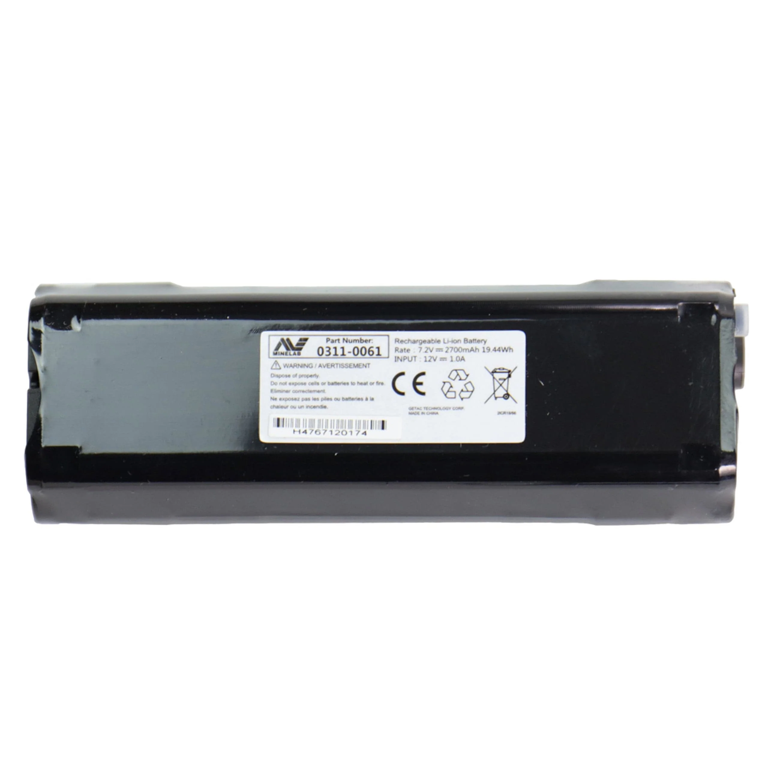 Minelab Lithium-Ion Rechargeable Battery for Gold Monster 1000 (3011-0359) - Image 3