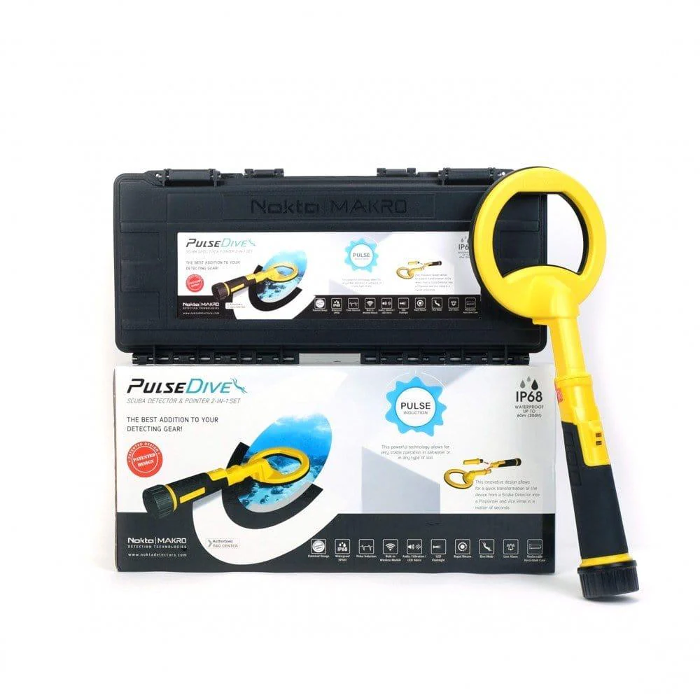 Nokta PulseDive 2-in-1 Scuba Detector and Pinpointer - Yellow - Image 14