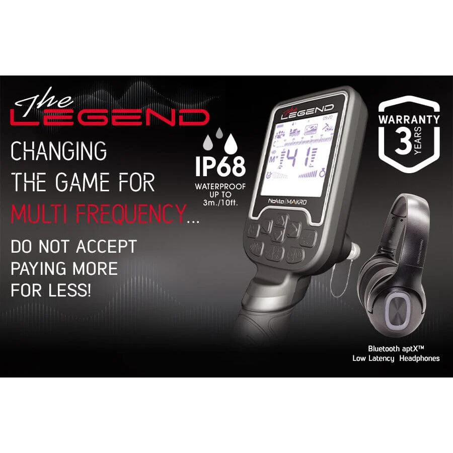 Nokta The Legend Pro-Pack Metal Detector with LG30 Coil - Image 11