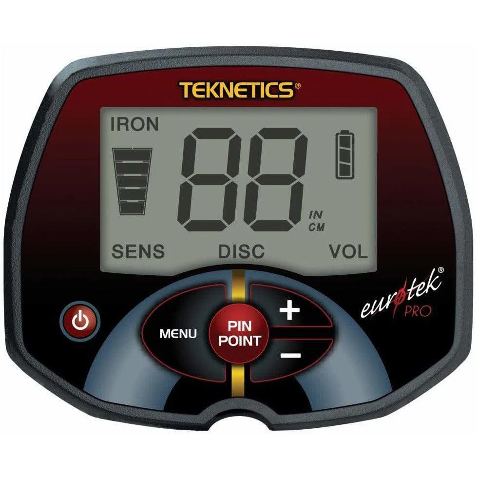 Teknetics Euro-Tek Pro and Tek-Point With 11" DD Coil and Coil Cover - Image 3