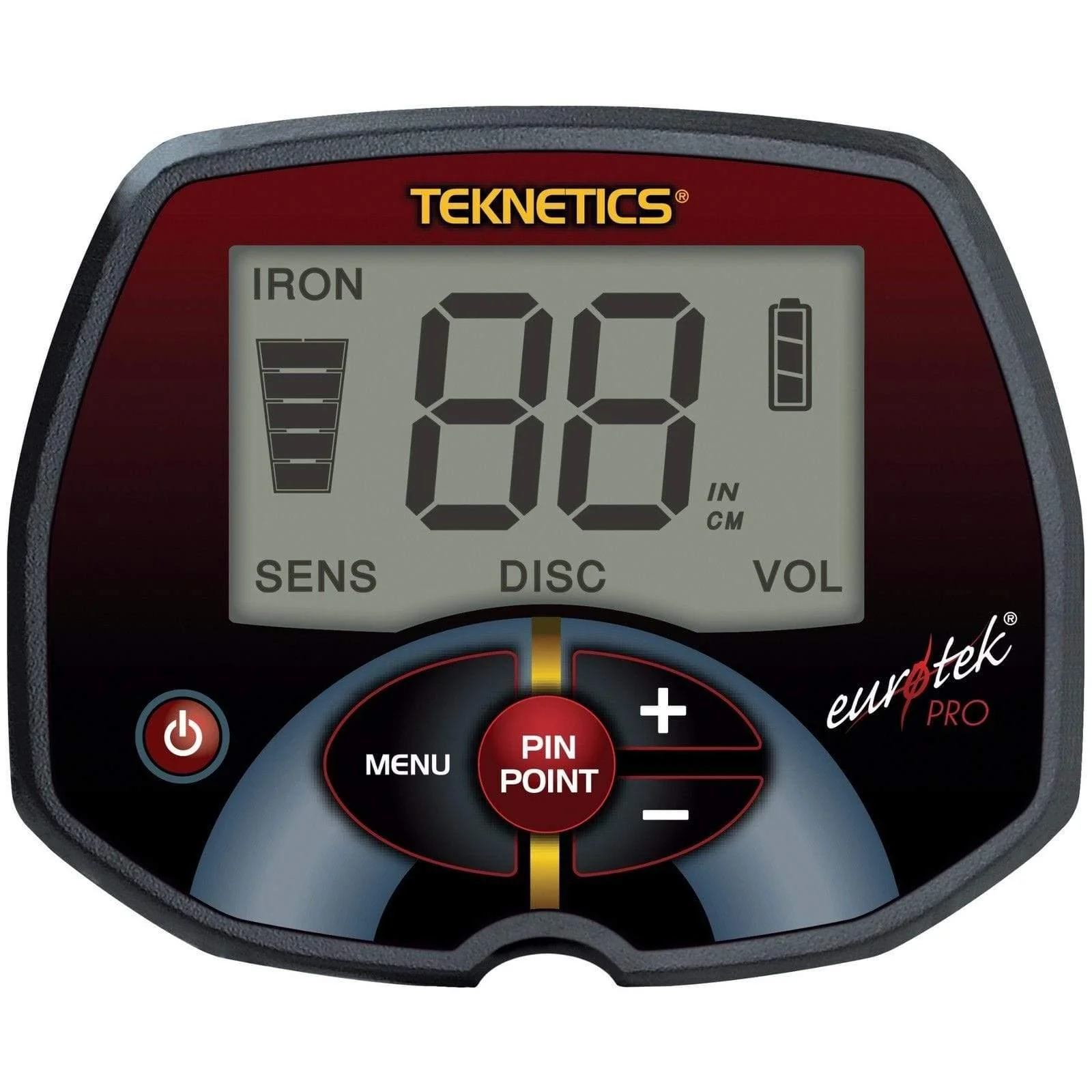Teknetics Eurotek Pro Metal Detector with 11" DD Double-D Coil - Image 3