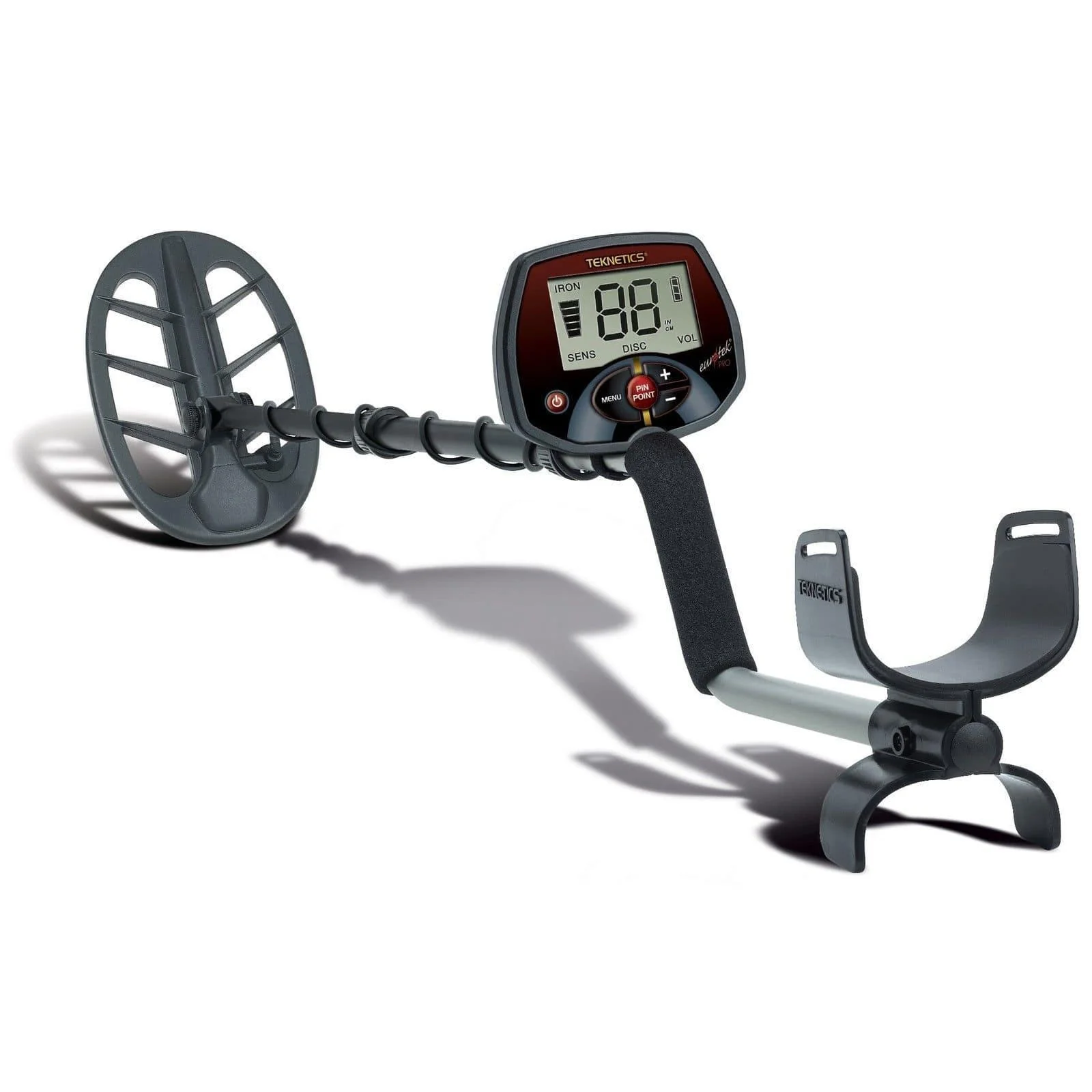 Teknetics Eurotek Pro Metal Detector with 11" DD Double-D Coil - Image 4