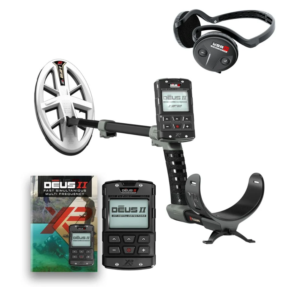 XP Deus II Gold Metal Detector with HF2 Coil